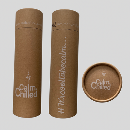 Calm & Chilled Vacuum Insulated 500ml Stainless Steel Water Bottle in Hammered Baby Pink 500ml. Free Personalisation