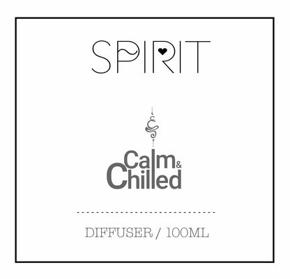 Calm & Chilled Spirit Luxury Diffuser 100ml