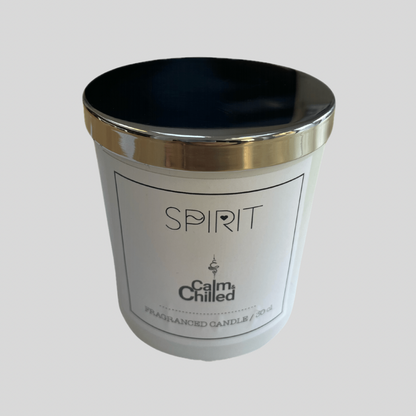 Calm & Chilled Spirit Luxury Hand Poured Scented Candle White 30cl