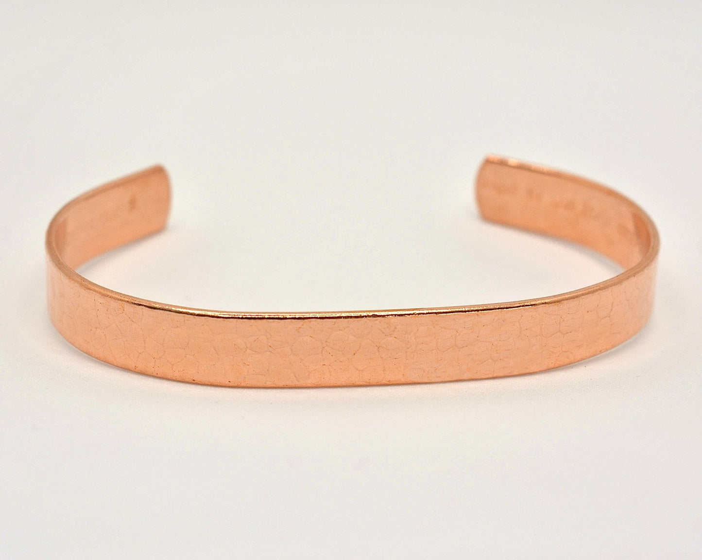 Pure copper bangles in 4 styles made in UK