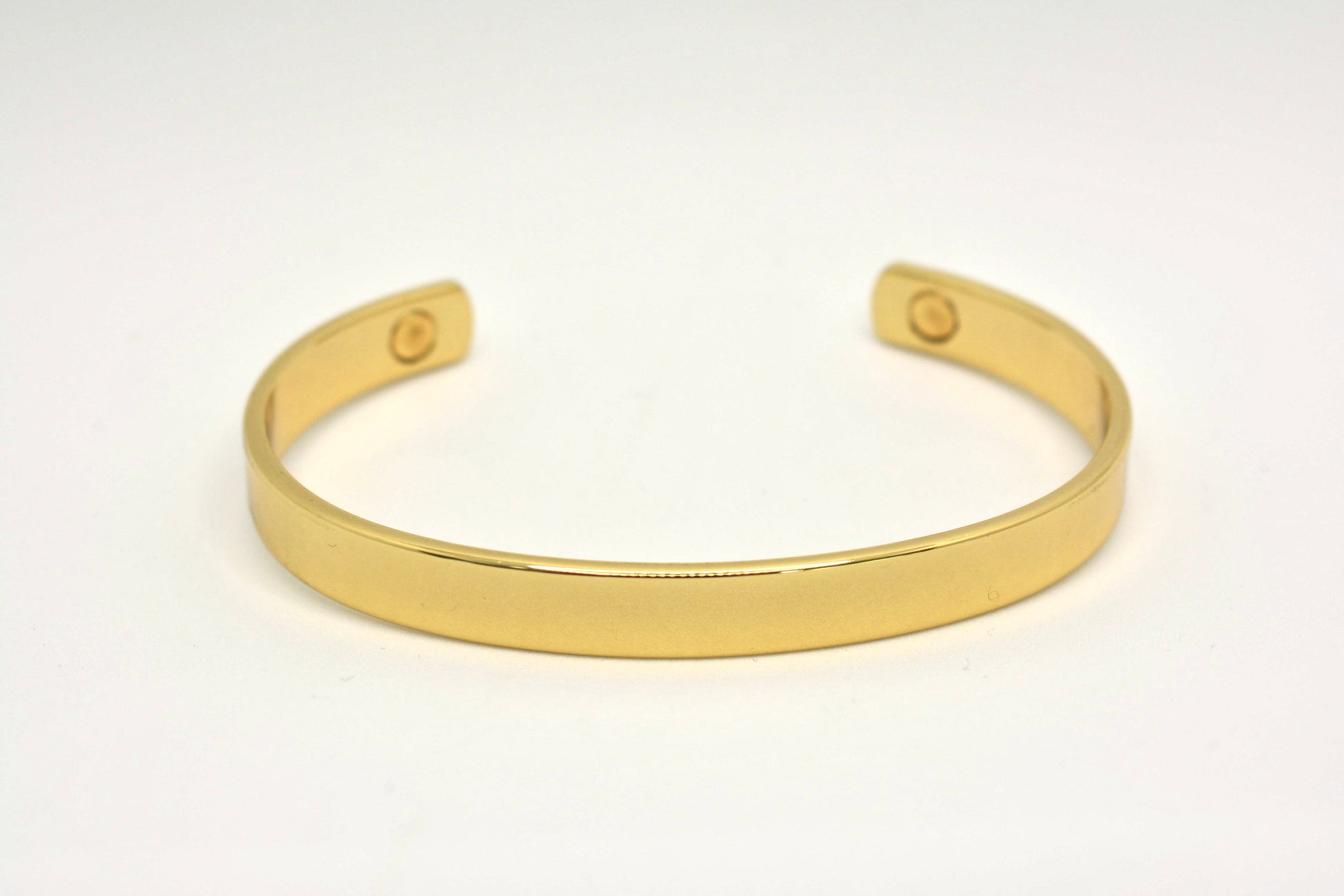 8mm Polished Gold