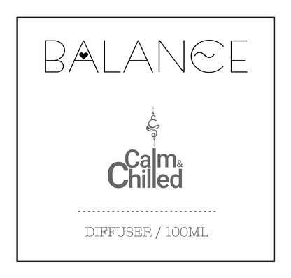 Calm & Chilled Balance Luxury Diffuser 100ml