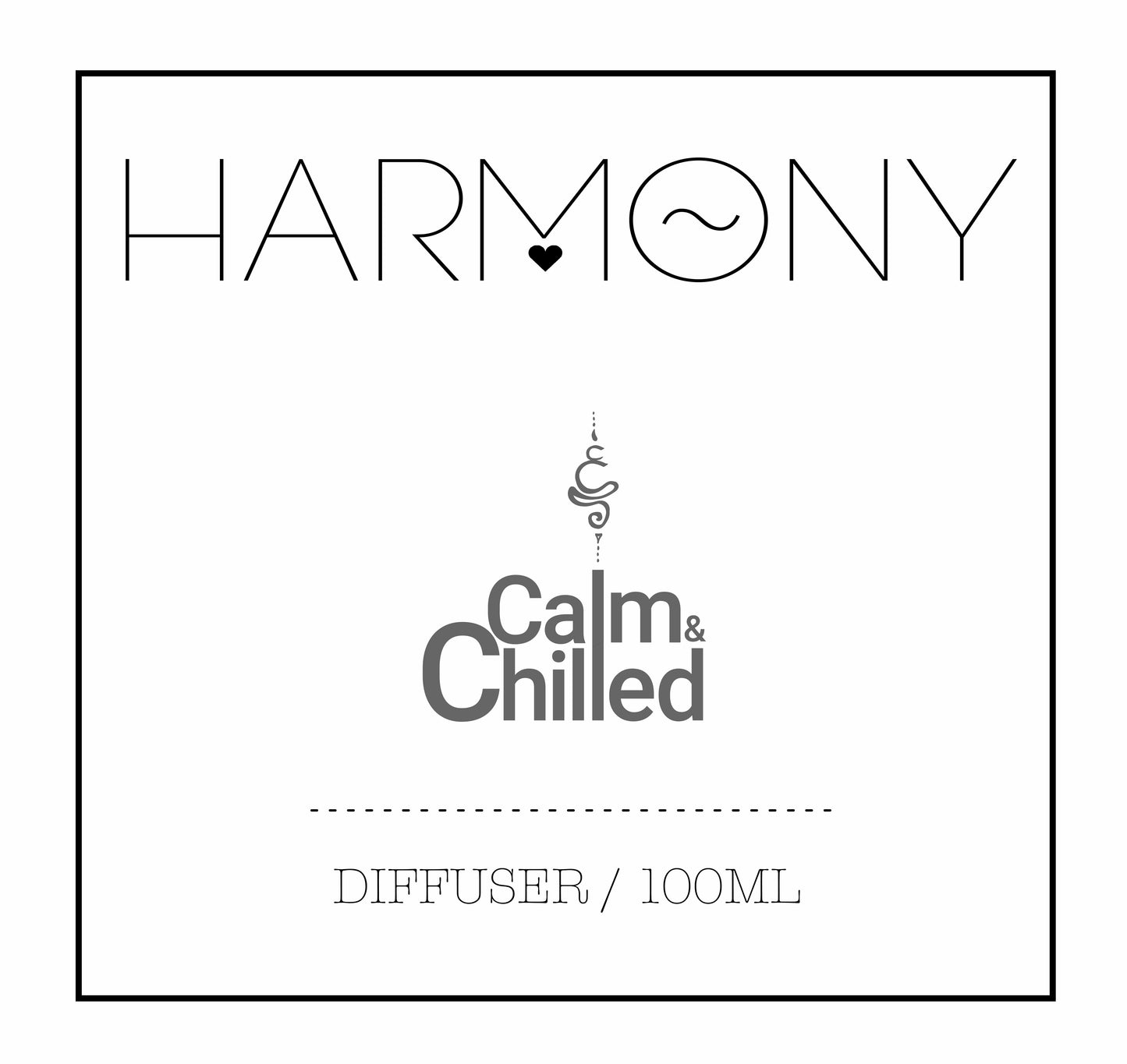 Calm & Chilled Harmony Luxury Diffuser 100ml